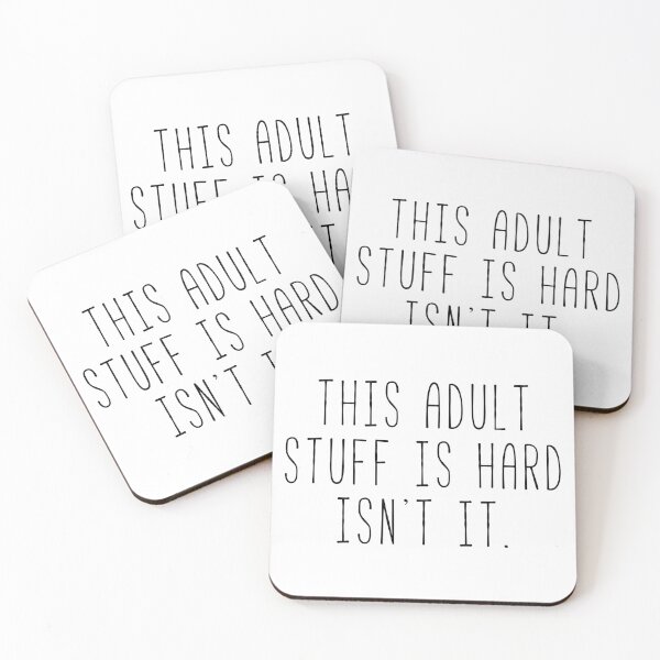 Item preview, This Adult Stuff Is Hard designed and sold by Sunny Collections.
