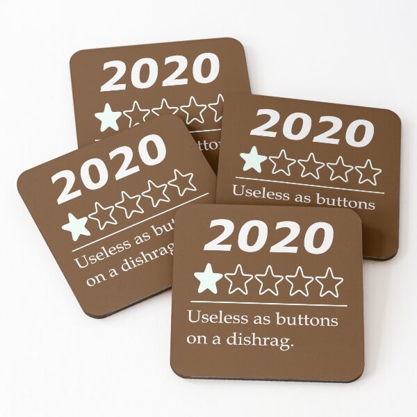 Item preview, 2020 star rating - Useless as buttons on a dishrag designed and sold by geeverny.