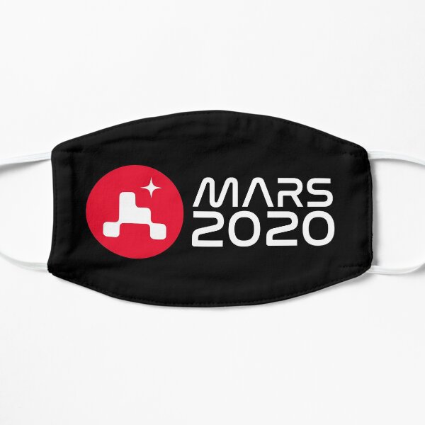 Mars 2020 Perseverance Rover Mission Flat Mask