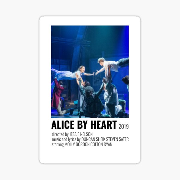 Alice By Heart poster Sticker