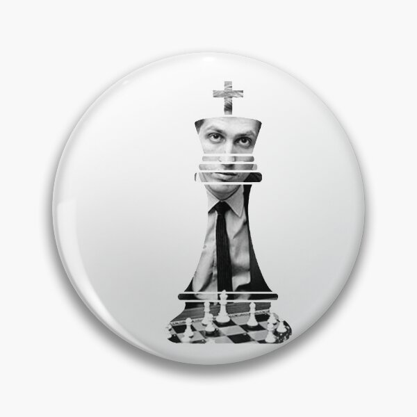 Item preview, King Bobby Fischer chess designed and sold by thesansonius.