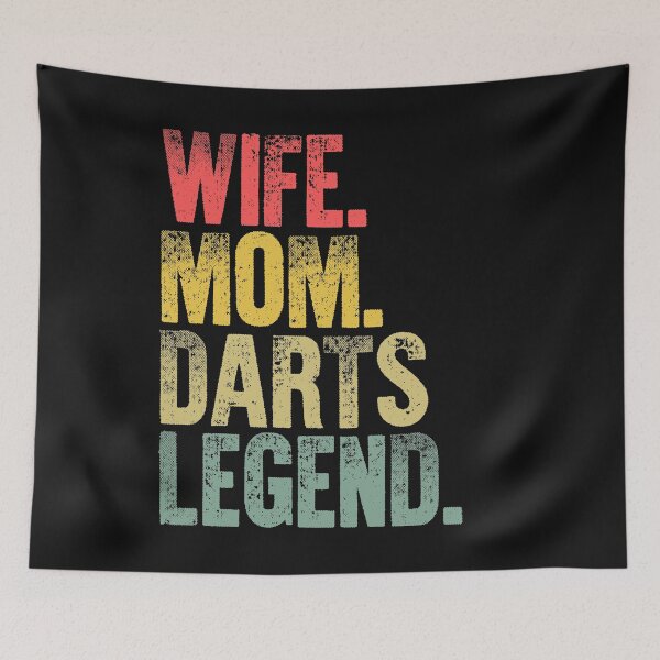 Item preview, Best Mother Women Funny Gift T Shirt Wife Mom Darts Legend designed and sold by Bendthetrend.
