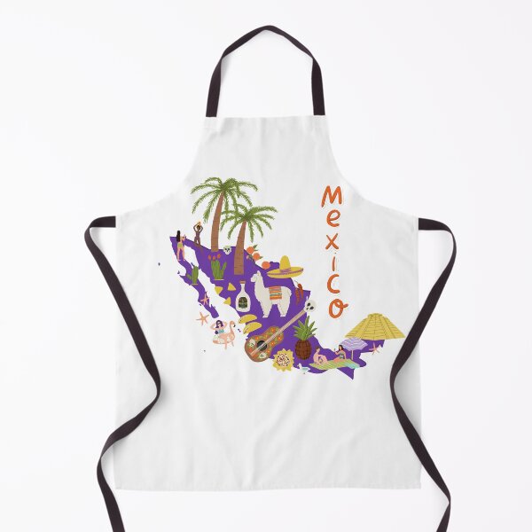 Item preview, Mexico lettering & Lama (purple) designed and sold by HelgaScand.