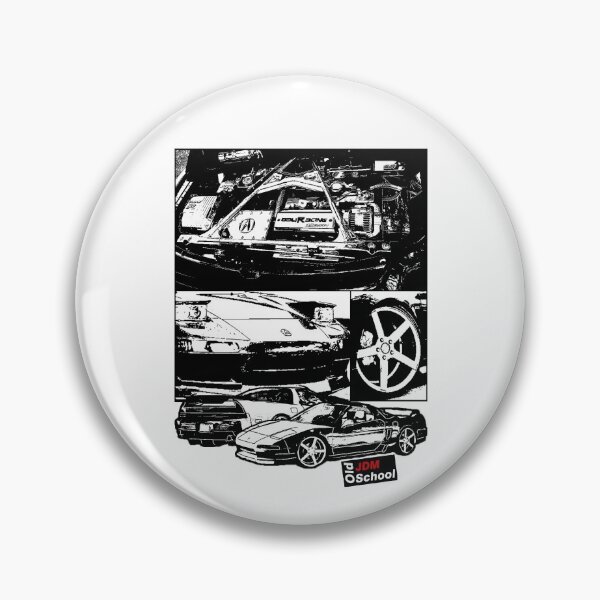 Artikelvorschau, NSX für @mia_nsx (Weiß) [Schwarzweiß] entworfen und verkauft von oldschooljdm.