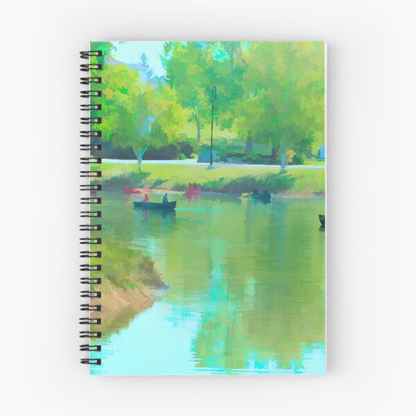 Item preview, Canoeist Illustration designed and sold by CanadianWild418.