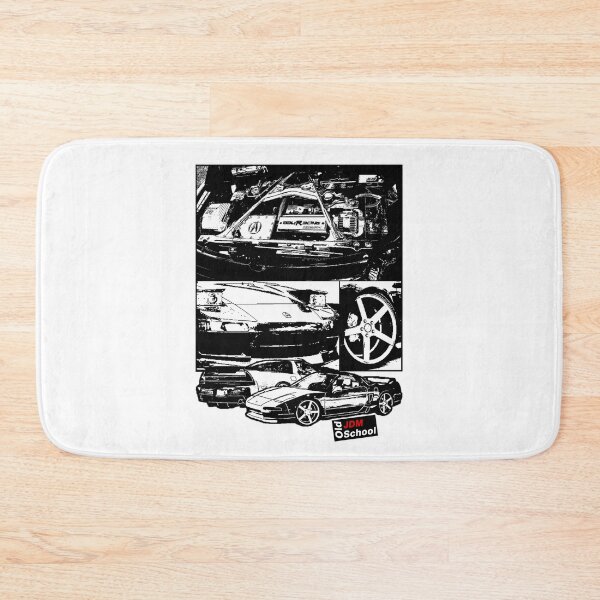 Item preview, NSX for @mia_nsx (White) [Black and White] designed and sold by oldschooljdm.