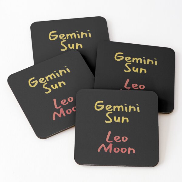 Item preview, Gemini Sun Leo Moon Text designed and sold by leomooncreates.