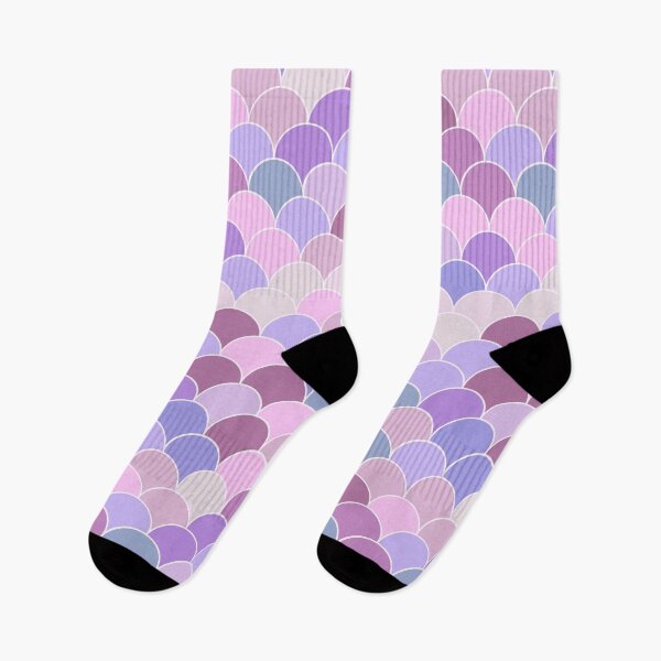 Item preview, Fish scales pattern multicolor pink designed and sold by Kamiri.