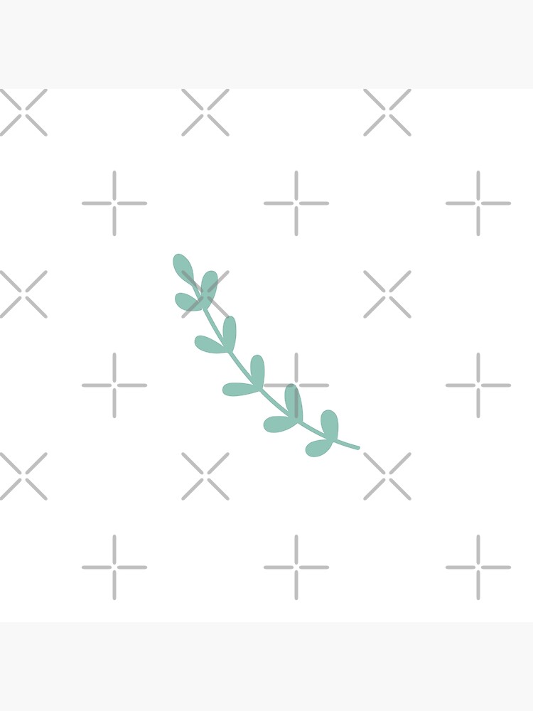 "Cute Green Leaf" Poster by AyselZDesign Redbubble