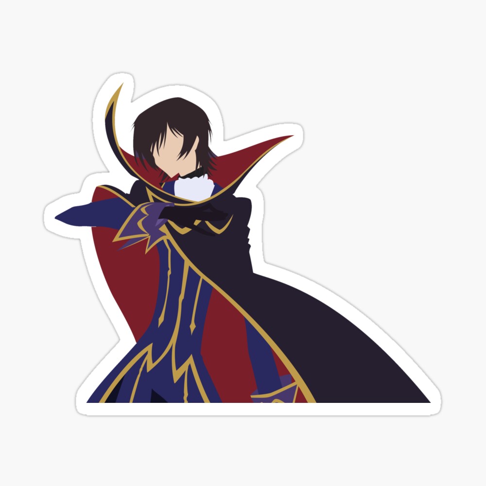 Lelouch Lamperouge Code Geass Iphone Case By K Achraf Redbubble