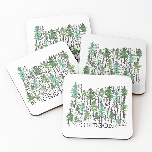 Item preview, Oregon Trees designed and sold by GreatLakesLocal.
