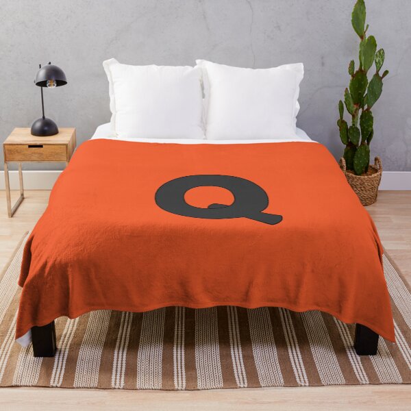 Item preview, letter q black designed and sold by ZiphGames.