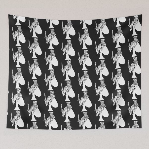 Item preview, King of Spades Black and White designed and sold by Nealoc.