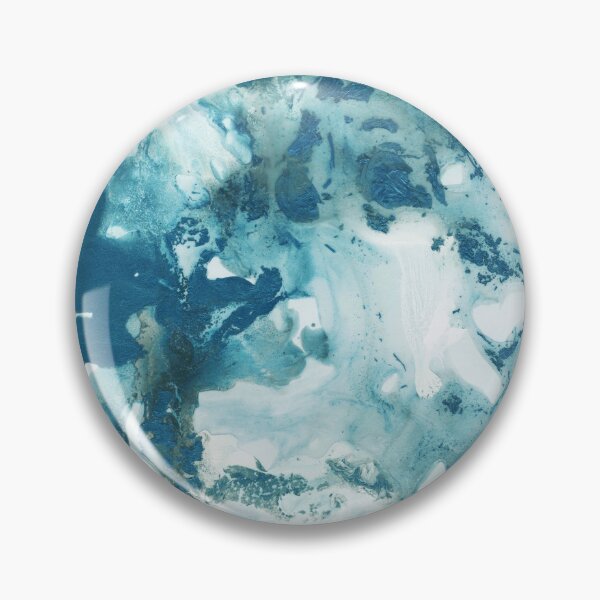 Item preview, Blue Ocean Ink Abstract #1 #minimal #ink #art  designed and sold by Anita's & Bella's Art.