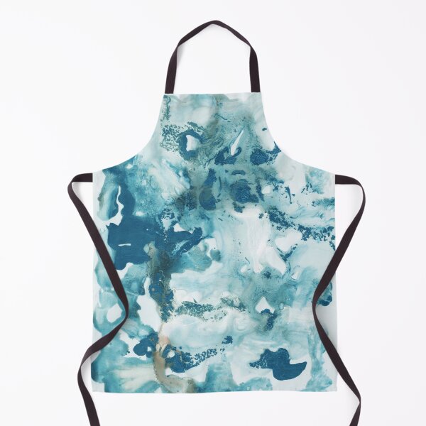 Item preview, Blue Ocean Ink Abstract #1 #minimal #ink #art designed and sold by Anita's & Bella's Art.