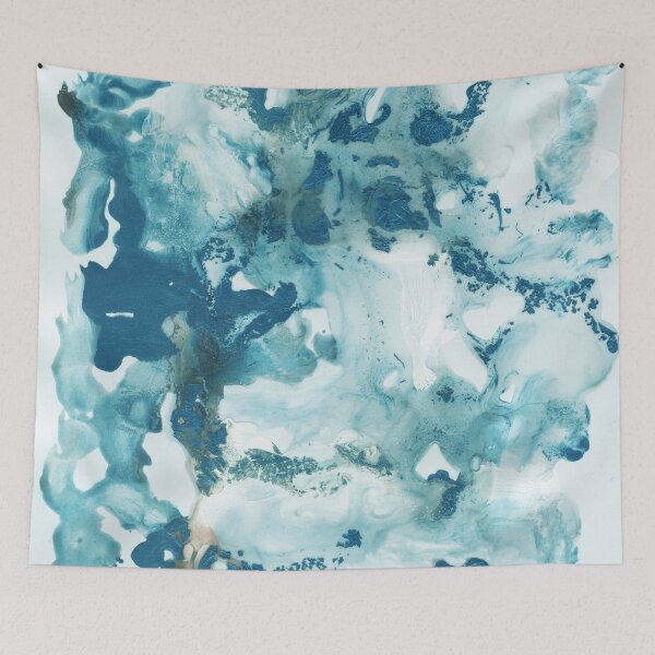 Item preview, Blue Ocean Ink Abstract #1 #minimal #ink #art  designed and sold by Anita's & Bella's Art.