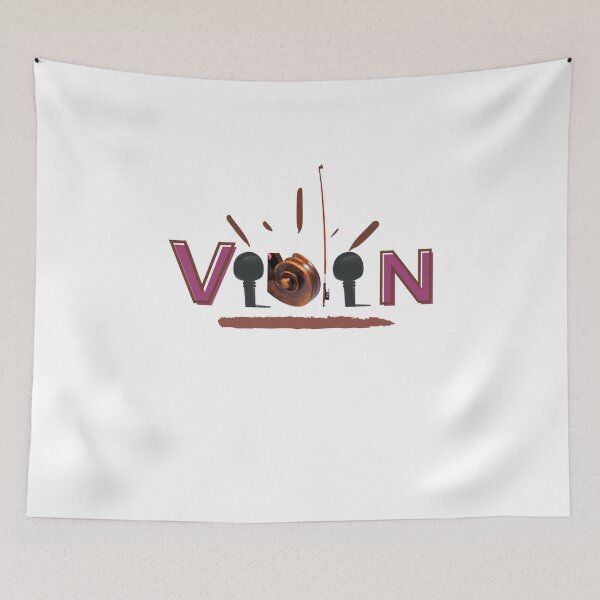 Item preview, Violin Splash Pegs and Bow  designed and sold by DesignsofNote.