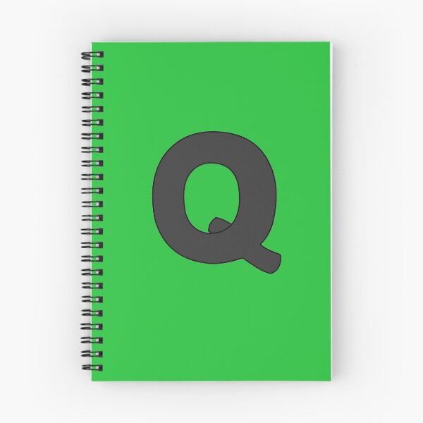 Item preview, letter q black designed and sold by ZiphGames.