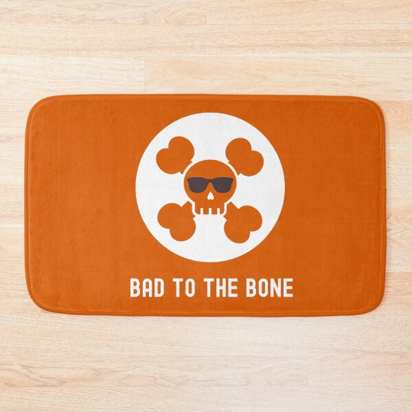 Item preview, Bad to the Bone Skull Skeleton Halloween Fun Pun Funny Scary Costume  designed and sold by gkao.