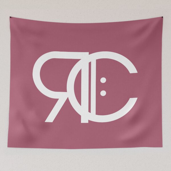 Item preview, White Rip Chords Logo on Pink designed and sold by RipChords.