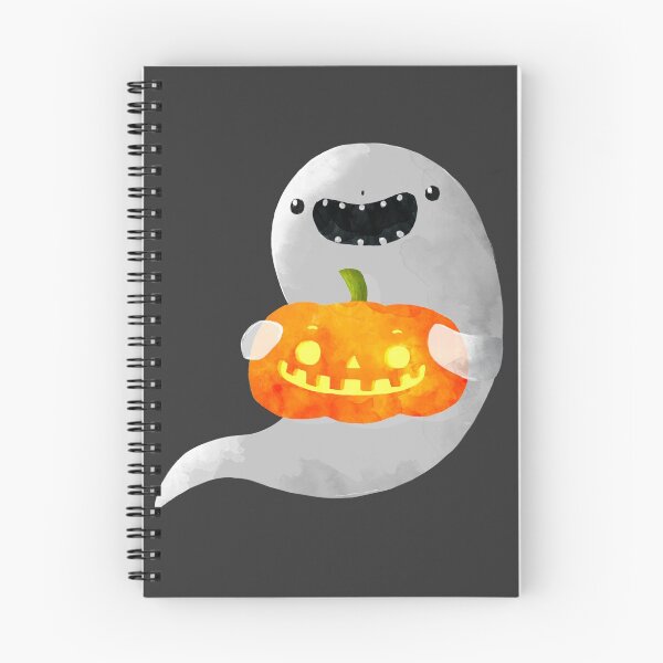 Item preview, Cute Halloween Ghost with Pumpkin designed and sold by MugsMe.