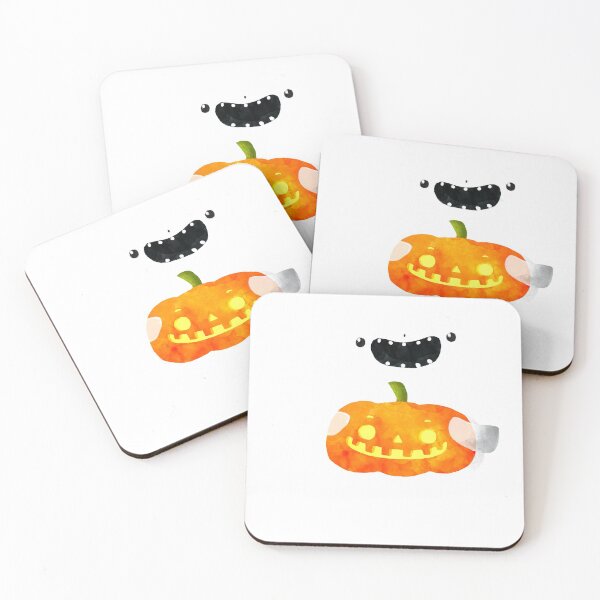 Item preview, Cute Halloween Ghost with Pumpkin designed and sold by MugsMe.