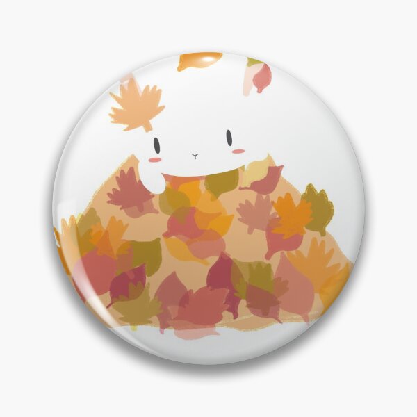 Item preview, Bunny in pile of leaves designed and sold by conniethern.