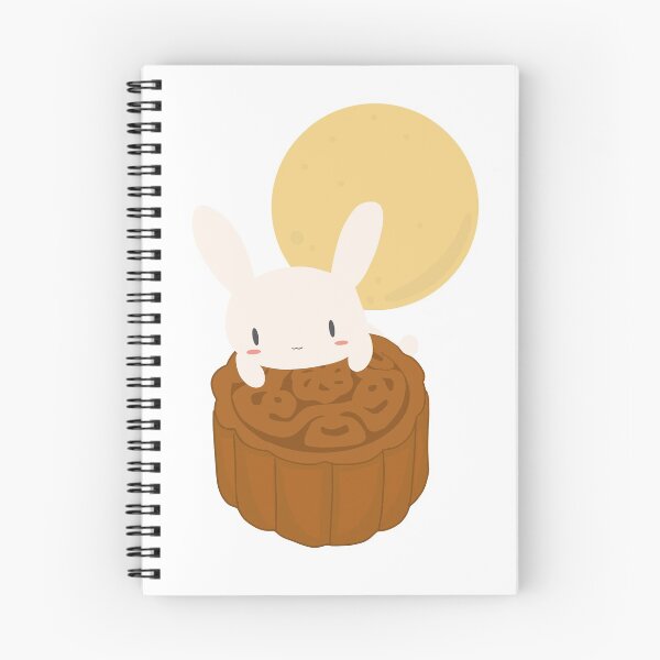 Item preview, Bunny with moon cake designed and sold by conniethern.