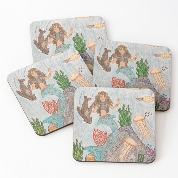 Item preview, Beautiful Mermaid Drawing designed and sold by Taranodongirl7.