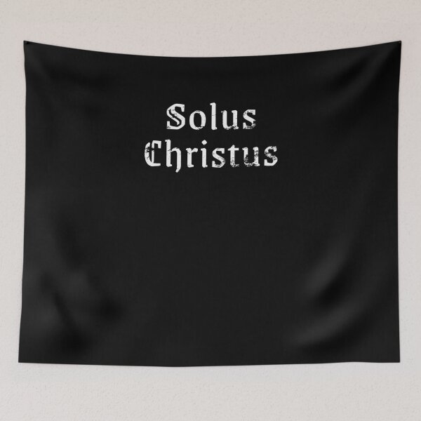 Artikelvorschau, Solus christus nur Christus im lateinischen Retro Vintage entworfen und verkauft von Jeangel97.
