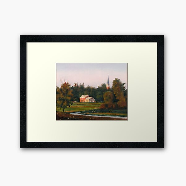 Morning Levee Light Framed Art Print