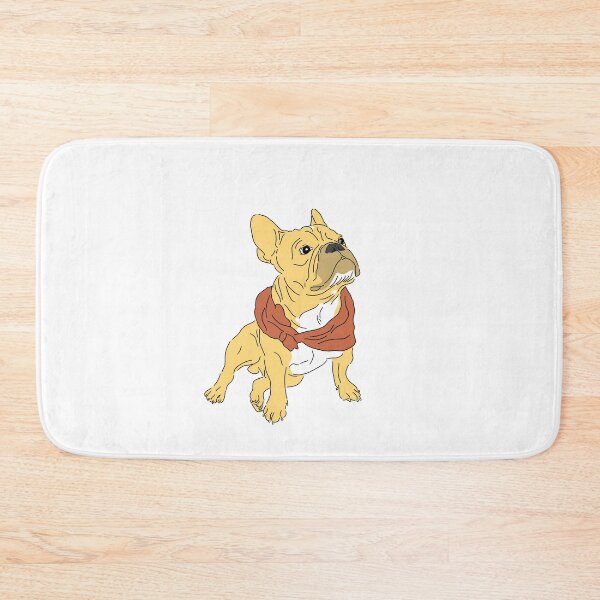 Item preview, French Bulldog with Bandana - Fawn designed and sold by J-Bat.
