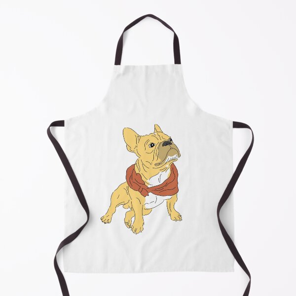 Item preview, French Bulldog with Bandana - Fawn designed and sold by J-Bat.