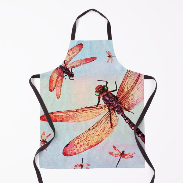Item preview, Decorative Watercolor Dragonfly Art Painting designed and sold by DebiPhillips.