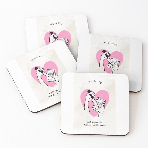 Item preview, Stop Texting- Lets give someone some real kisses designed and sold by Got-Ya-Bak.