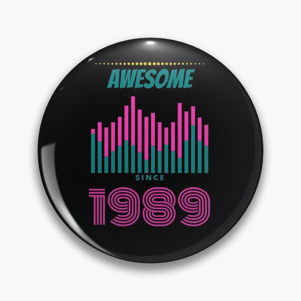Item preview, Awesome since 1989 designed and sold by TURQUOISESWAG.