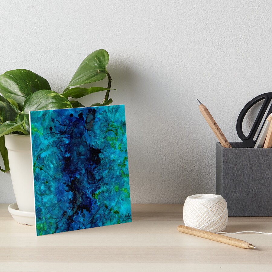 Water Ravine Art Board Print