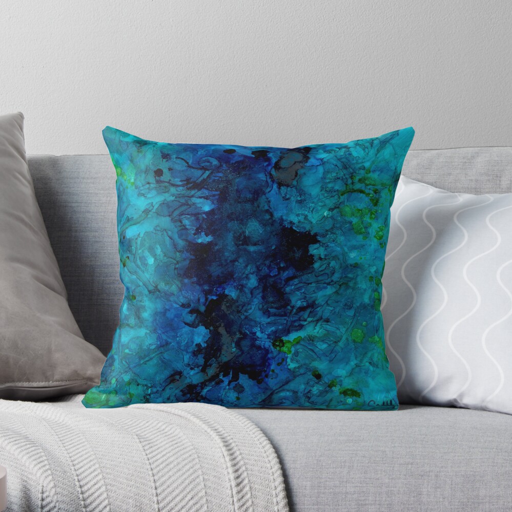 Item preview, Throw Pillow designed and sold by HappigalArt.