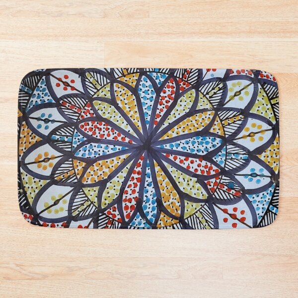 Item preview, Colorful Floral Tunisian Ceramic designed and sold by GVibezPadel.