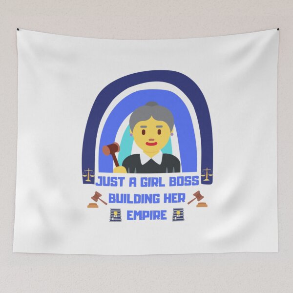 Item preview, Just a girl building her empire - Judge, Lawyer designed and sold by My-Queens-Store.