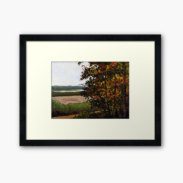 River View Framed Art Print