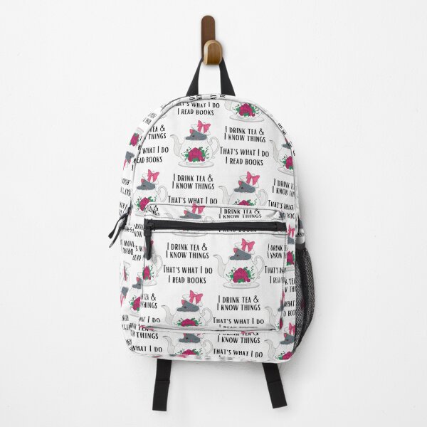 Item preview, Read A Book Day cat and tea funny designed and sold by OneTimeEngineer.