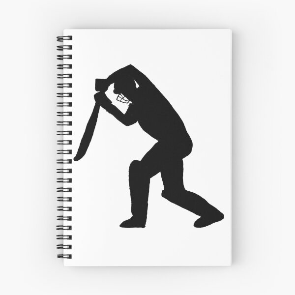 Item preview, Batsman Silhouette II designed and sold by crickettees.