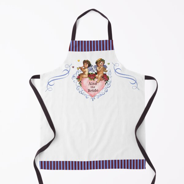 Item preview, Wedding party gift also the bride angels cherubs heart white designed and sold by GrammarDance.