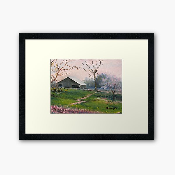 Naeger's Farm Framed Art Print
