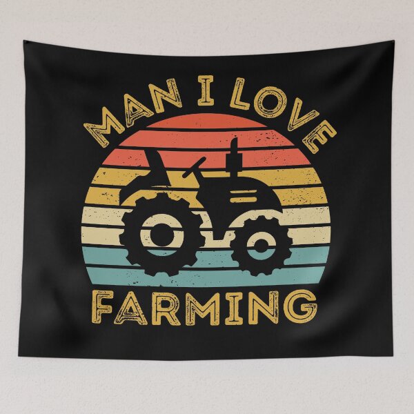 Item preview, man i love farming | Funny Farmer | Country Living | Farm Girl designed and sold by CodingForTech.