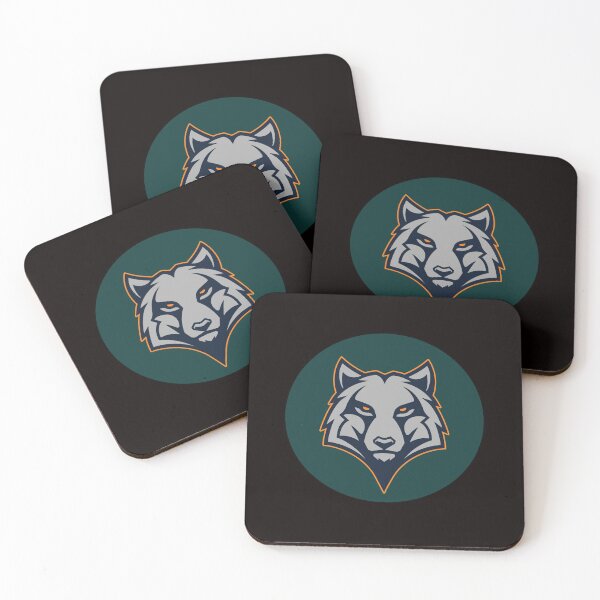 Item preview, Wolf Head Mascot designed and sold by Mareom Design.