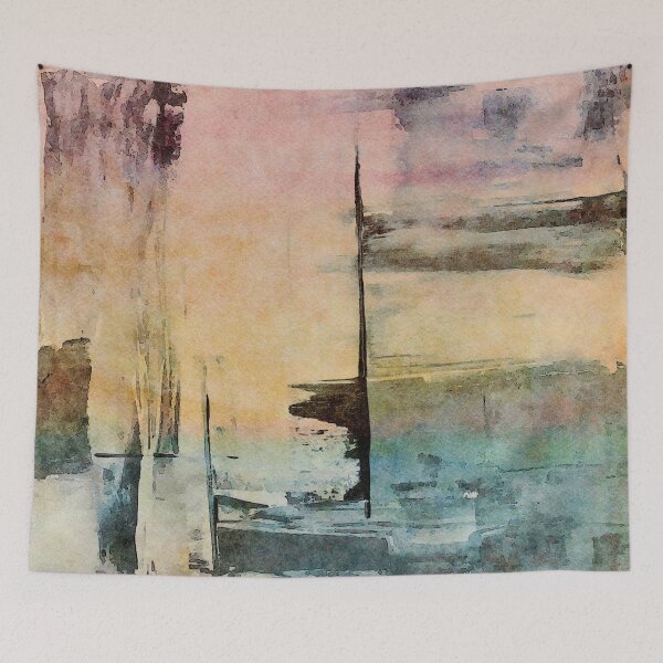 Item preview, Watercolor Abstract Decorative Painting designed and sold by DebiPhillips.
