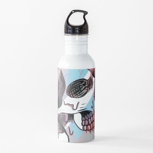 Demiboy melting skull Water Bottle