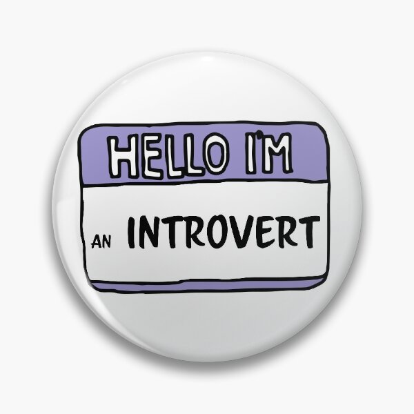 Item preview, hello i'm an introvert designed and sold by kellyschoenborn.